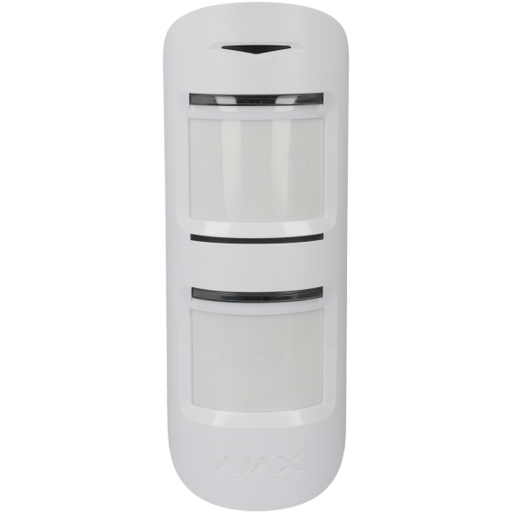 Kit de alarma Ajax para exterior con 4 detectores PIR dobles y sirena