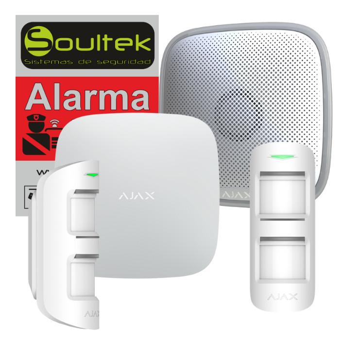 Alarma con sensor de movimiento, alarma de seguridad inalámbrica, alarma de  detección de sensor de movimiento para el hogar con cubierta completa sin