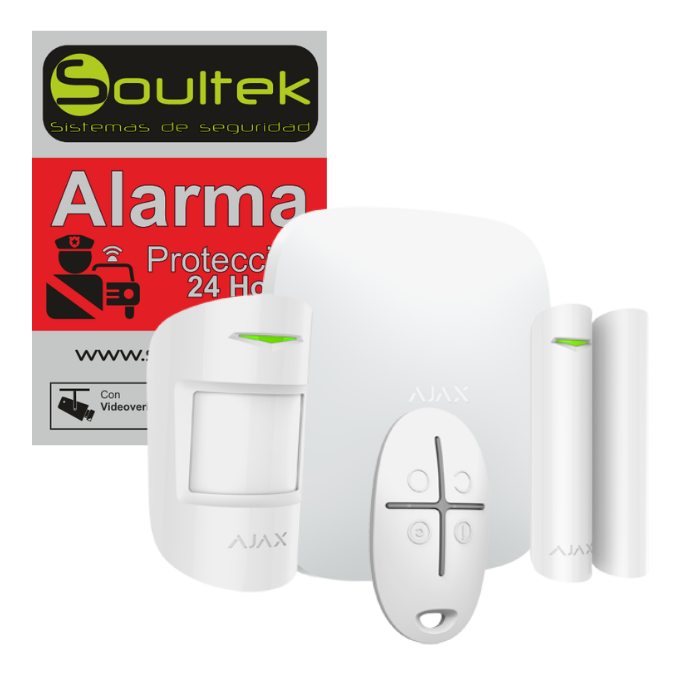 Alarma fácil de instalar, Kit básico Ajax - Tienda Soultek
