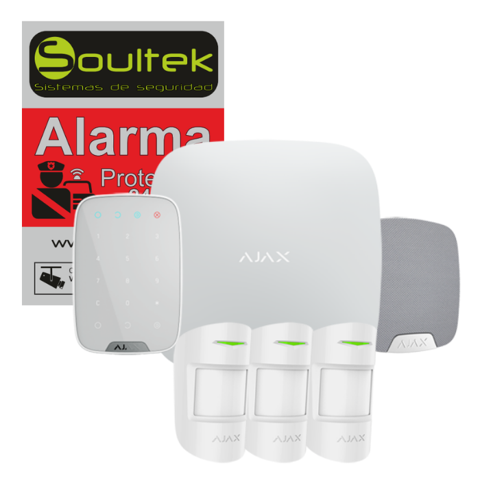Alarma sin cuotas: AJAX SYSTEMS - Satelectronica Distribuidor Oficial