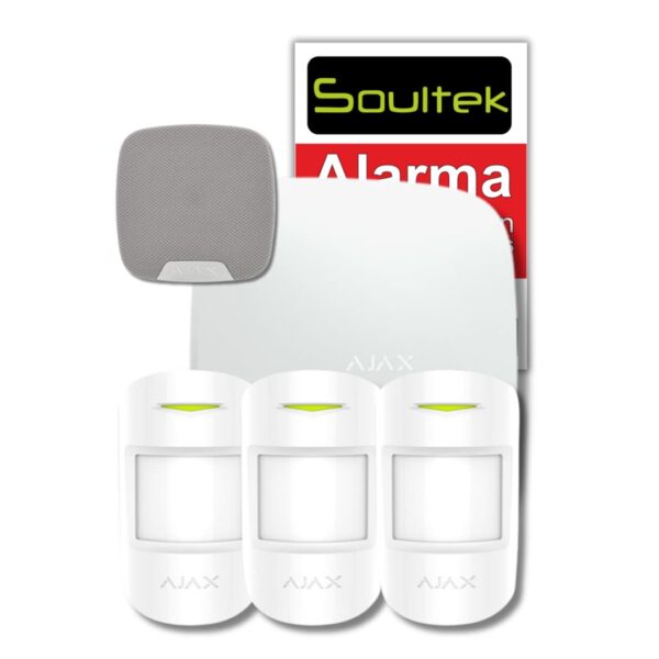 Alarma para dúplex sin cuotas mensuales, KIT AJAX