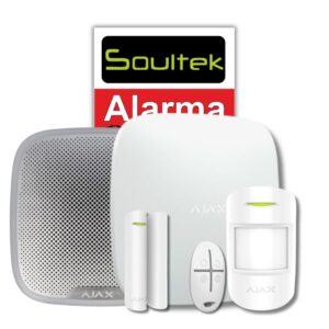 Alarma para pareado, Kit Ajax con sirena exterior