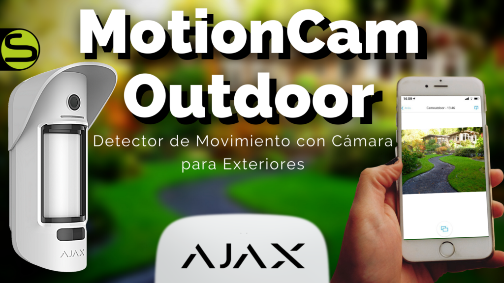 Sensor de movimiento con cámara AJAX MOTIONCAM