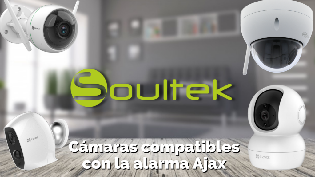 cámaras compatibles alarma ajax