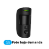 Sensor de movimiento con fotos por alarma y bajo demanda AJAX MOTIONCAM (PhOD) Negro