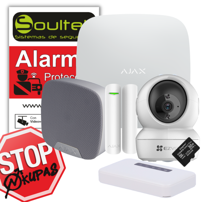 Alarma Sin Contratos Para Casa Negocio + 5 Sensores Maxima Protección
