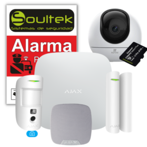 Kit Alarma AJAX con foto bajo demanda para proteger tu vivienda o negocio
