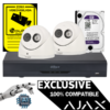 Kit CCTV con salto de alarma en Ajax