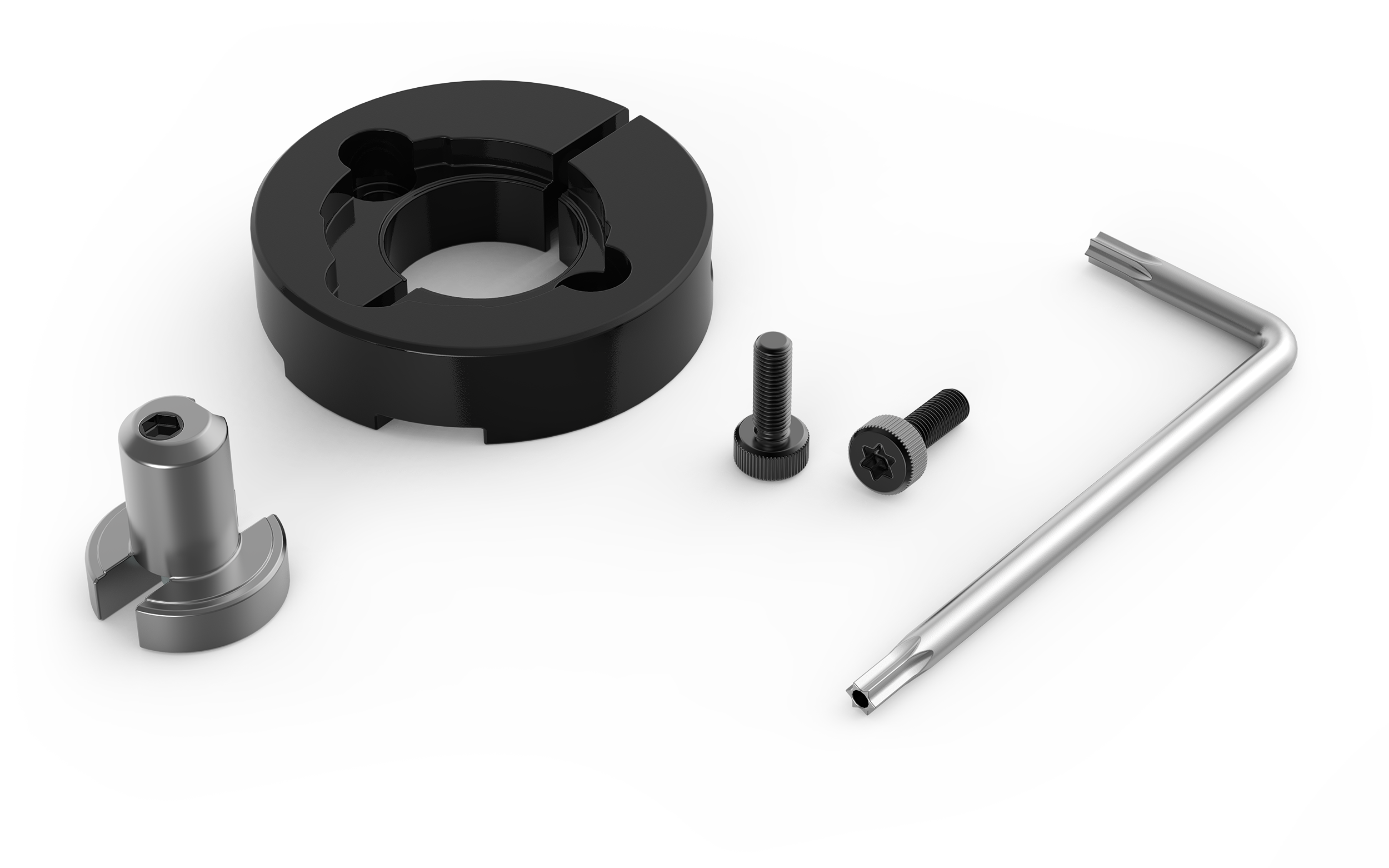 Adaptador para cerradura Tedee color grafito