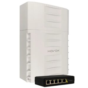 Switch extensor poe de exterior 4 puertos