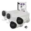 Kit cámaras IP WiFi con grabador AJAX