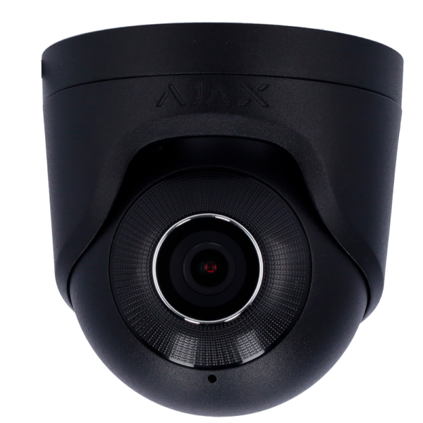 Descubre la Cámara Ajax TurretCam  8MP: Innovación en Seguridad. TURRET-828-B (Color negro)