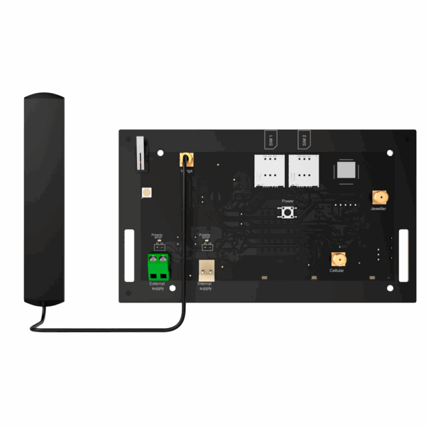 Central de alarma Ajax HUB HP sin electricidad ni WiFi. AJ-HUBBP-W - Imagen 4