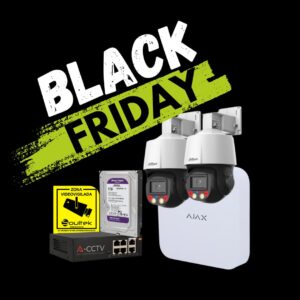 KIT BLACK FRIDAY 15: Kit de grabador AJAX y cámaras PTZ Dahua con sirena