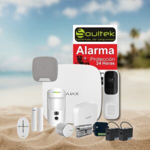 KIT SUMMER 3: Kit de seguridad inteligente con videoportero WiFi y cerrojo inteligente Tedee PRO