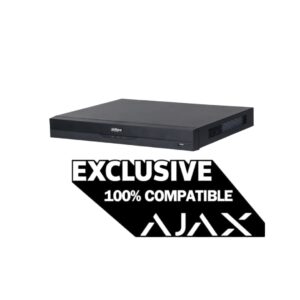 Kit Grabador PoE Dahua de 16 canales con salto de alarma en Ajax
