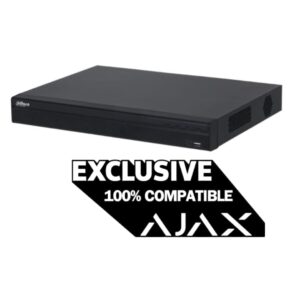 Kit Grabador PoE Dahua de 4 canales con salto de alarma en Ajax