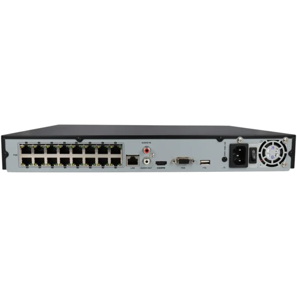 NVR 16 ch POE Hikvision con 16 puertos POE. HWN-4216MH-16P - Imagen 2