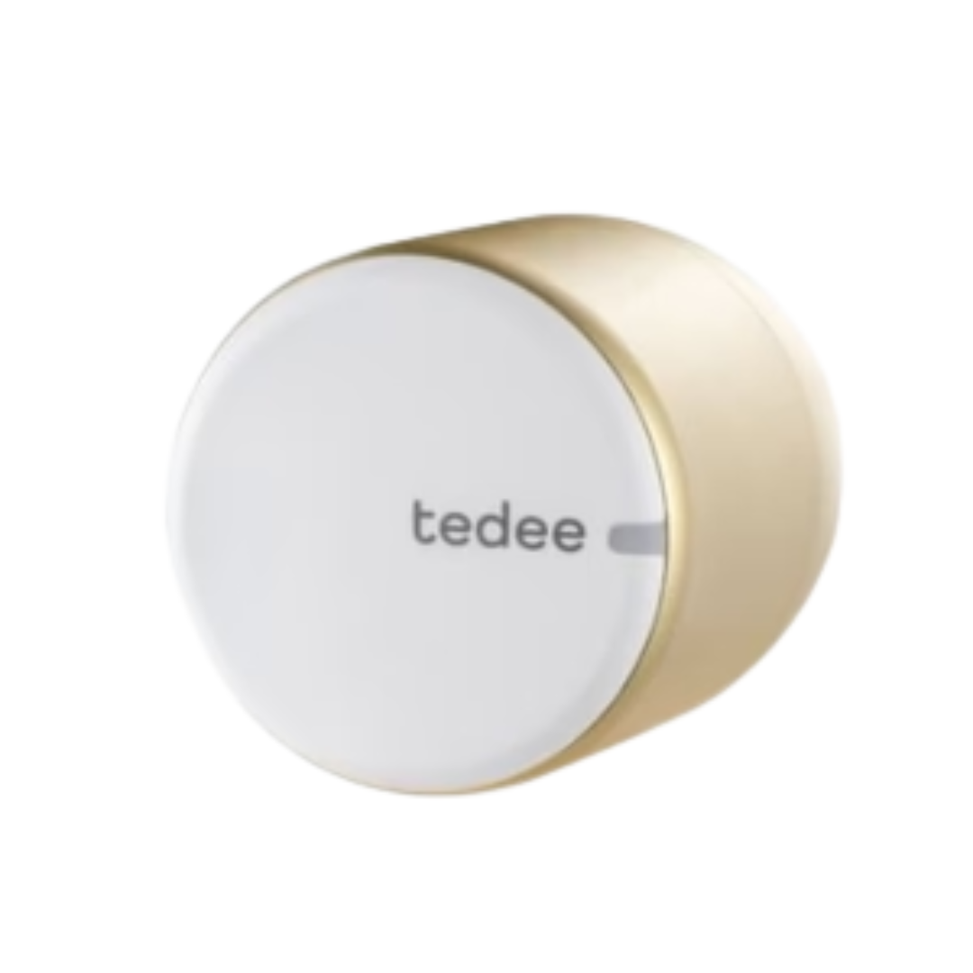 Cerradura Tedee PRO color dorado. TLV1.0GHK