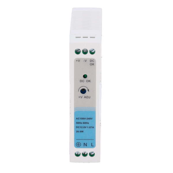 Fuente alimentación 12V para carril DIN. DC12V2A-DIN-S - Imagen 2