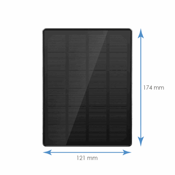 Cámara con grabación en la nube gratis y batería con panel solar. CG122-SOLAR - Imagen 3