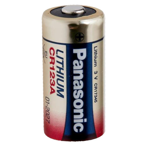 Batería de litio CR123A Panasonic 3 voltios para accesorios de alarma Ajax.CR123A-P