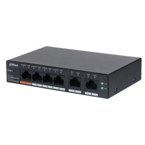 Switch 4 puertos PoE gestionable. CS4006-4ET-60