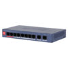 switch Gigabit gestionable 8 puertos PoE