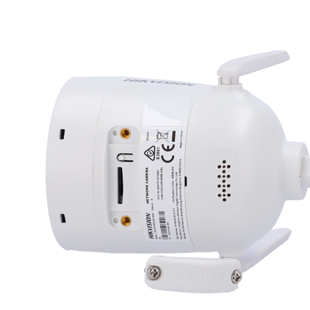 Cámara bullet WiFi Hikvision 4mpx. DS-2CV2041G2-IDW - Imagen 4
