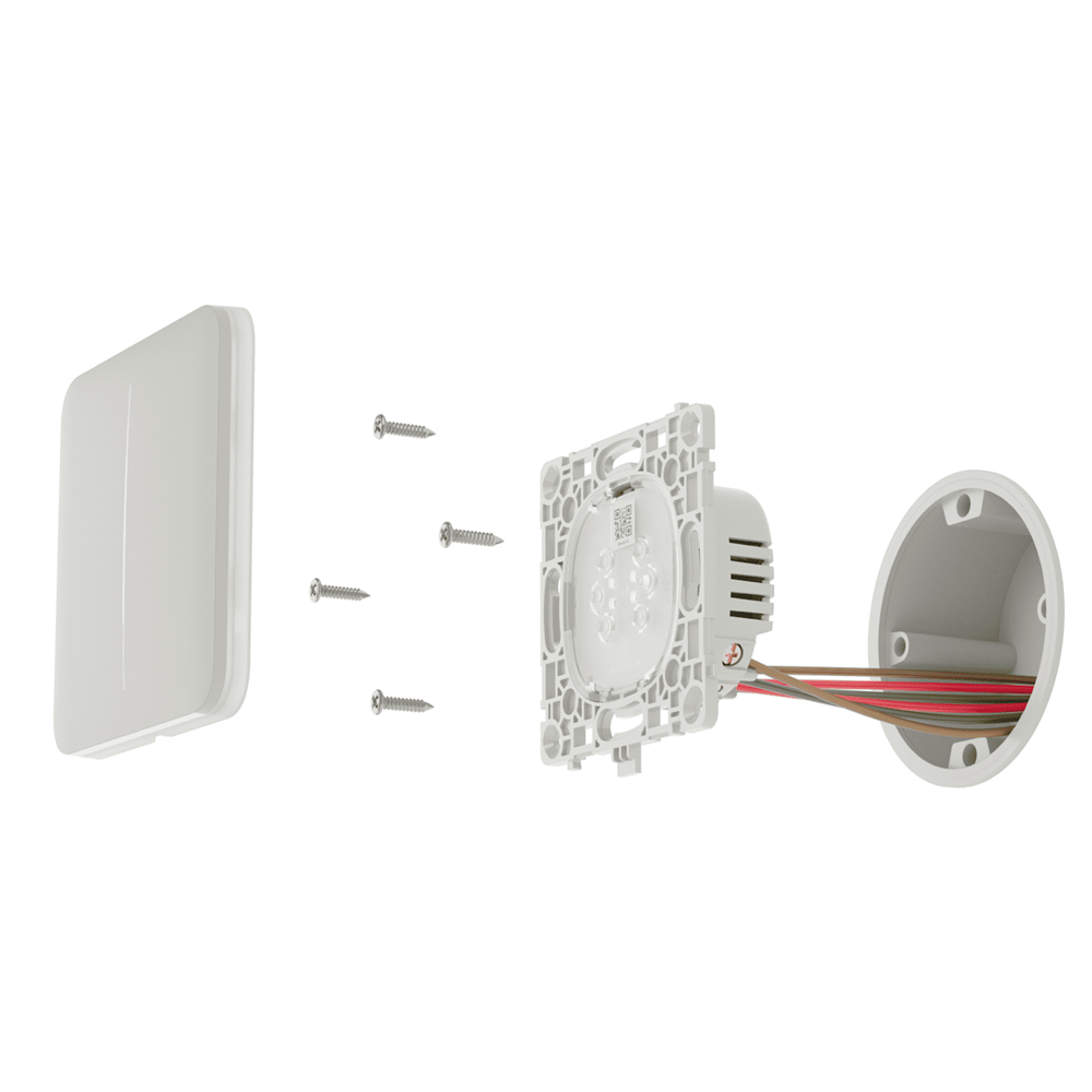 Relé para Interruptor de Luz Doble Conmutable Ajax AJ-LIGHTCORE-2G2W - Imagen 3