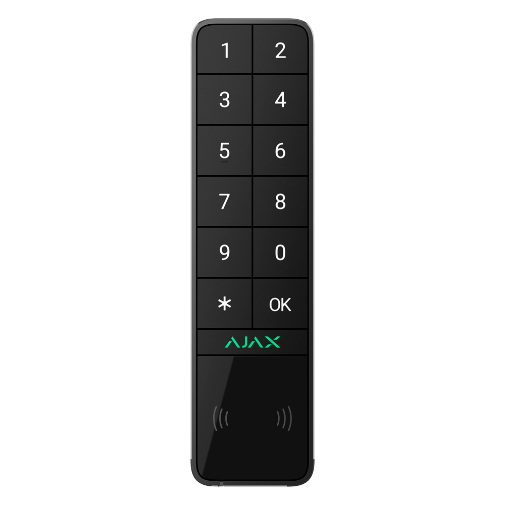 Teclado Exterior Inalámbrico AJAX. AJ-KEYPADOUTDOOR-B