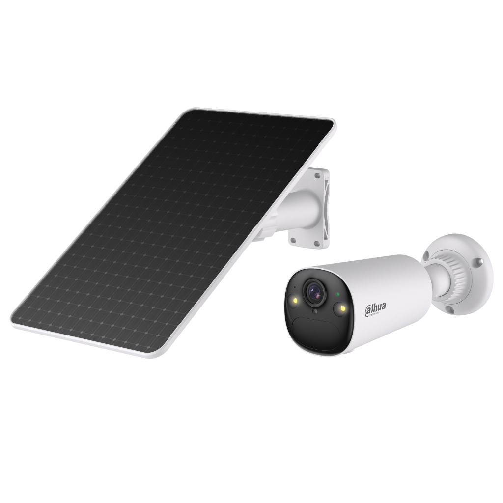 Cámara Solar 4G Dahua bullet con panel solar. KIT/BF4CP-4G-XL/M0508