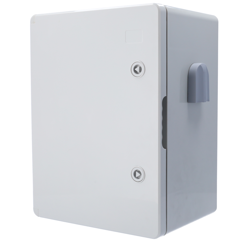 Armario poliéster IP65 con carril DIN. BOX-403017-IP65