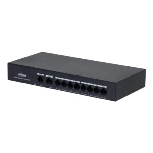 Switch PoE 8 puertos Gigabit + 2RJ45 Uplink Gigabit. PFS3010-8GT-65